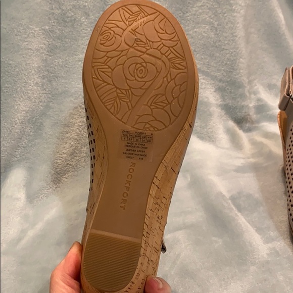 Rockport NWOT perf. Leather Slingback Sa… - Picture 7 of 8